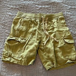 Lucky Brand Linen Cargo Shorts - 7” inch Inseam
